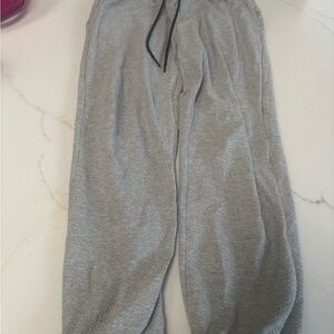 American Eagle Outfitters Light Gray Sweatpants waffle materiel size medium men